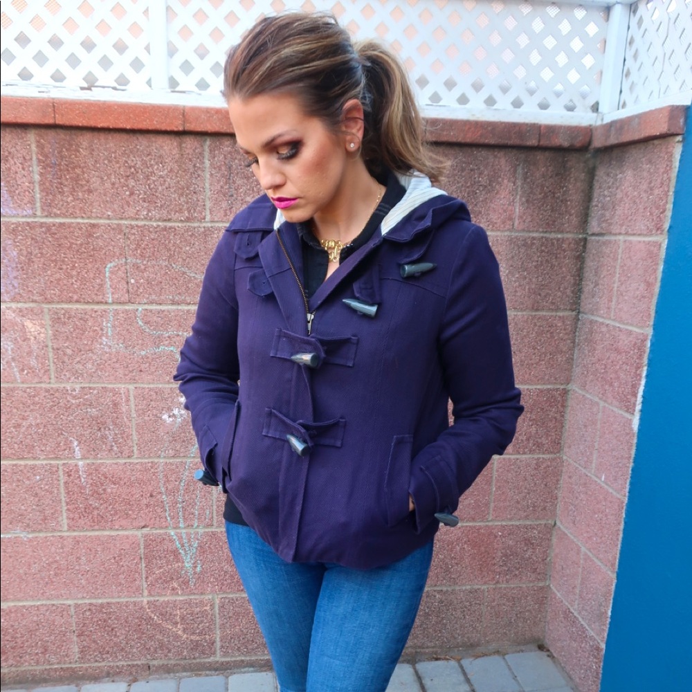Banana republic toggle cotton jacket